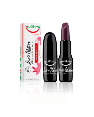 Loves Nature - Natürlicher Lippenstift Intense Burgundy Equilibra - 1