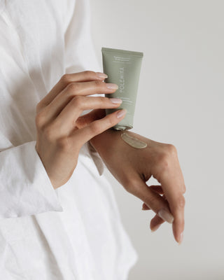 Regenerierende Hand- und Nagelcreme mit Hyaluronsäure auf Basis von Matcha-Tee Polemika - 2