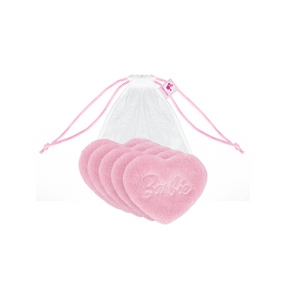 Barbie Ultrasoft Wiederverwendbare Pads Herzen Rosa Handschuh - 2