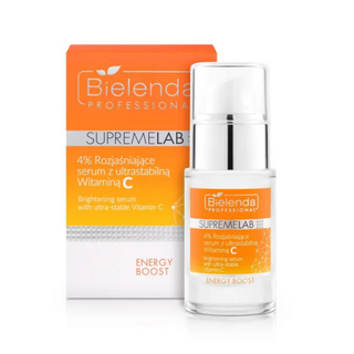 Aufhellendes Serum mit ultrastabilem Vitamin C 4% Supremelab Energy Boost Bielenda - 1