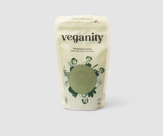 Junges Gerstenpulver natürliche pflanzliche Proteinquelle Veganität 150 g - 1