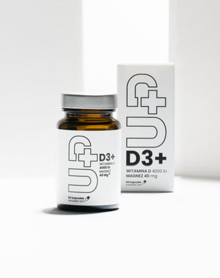 Up D3+ Supplement Vitamin D3 kombiniert mit Magnesium UP Health Pharma 60 Kapseln - 2