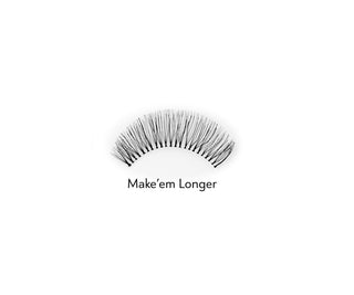 Wiederverwendbare 2D-Falsche Wimpern für einen natürlichen Effekt. Make'em Longer Bamm!Lashes - 4