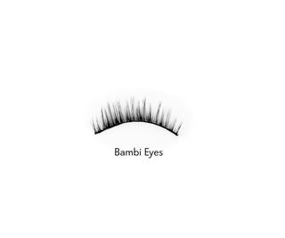 Wiederverwendbare 2D-Streifen-Falsche Wimpern weich und leicht Bambi Eyes Bamm!Lashes - 4