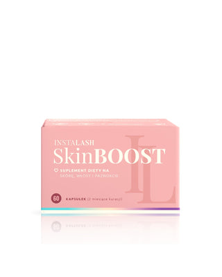 Nahrungsergänzungsmittel zur Verbesserung des Zustands von Haut, Haaren und Nägeln SkinBoost Instalash 60 Kapseln - 1