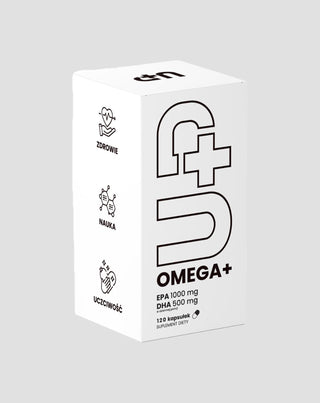 Up Omega+ UP Supplement Ungesättigte Fettsäuren Omega-3 Health Pharma 120 Kapseln - 1