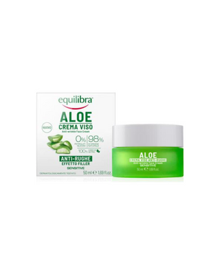 Aloe Anti-Falten-Creme - Equilibra Fülleffekt - 1