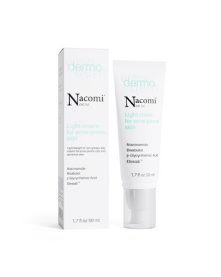 Leichte Creme für Aknehaut mit Niacinamid und Allantoin Nacomi Next Level Dermo - 1