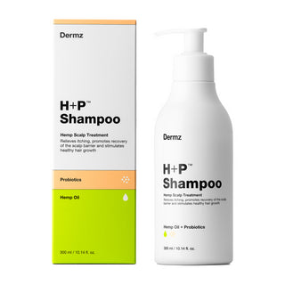 Hanfshampoo mit Probiotika gegen Juckreiz und Schuppenbildung der Kopfhaut H+P Dermz - 3