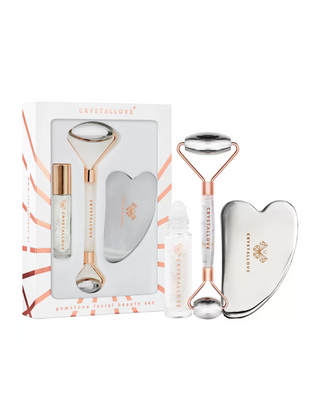 Gesichtsmassage-Set aus Edelstahl - Kryotherapie Cryo Ice Beauty Set Crystallove - 1