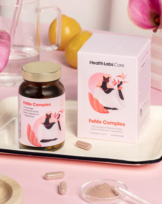 FeMe Complex Health Labs Care Nahrungsergänzungsmittel zur Unterstützung der Eisenaufnahme, 60 Kapseln - 2