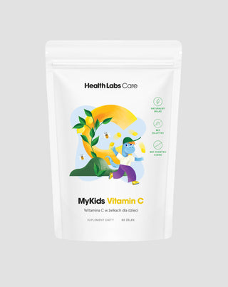 Veganes Vitamin C in Gelee-Bonbons für Kinder MyKids Vitamin C Health Labs Care 60 Stk. - 1