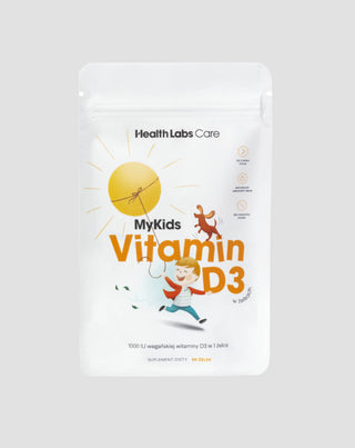 Veganes Vitamin D für Kinder MyKids Vitamin D3 in Gummibärchen Health Labs Care 60 Stück - 1