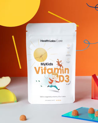 Veganes Vitamin D für Kinder MyKids Vitamin D3 in Gummibärchen Health Labs Care 60 Stück - 2