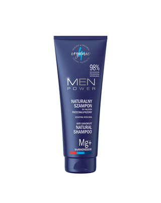 MEN POWER Natürliches Antischuppenshampoo für Männer 250 ml 4organic - 1