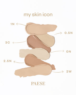 Mattierende Gesichtsgrundierung 2.5N Nude-Beige My Skin Icon Paese - 3