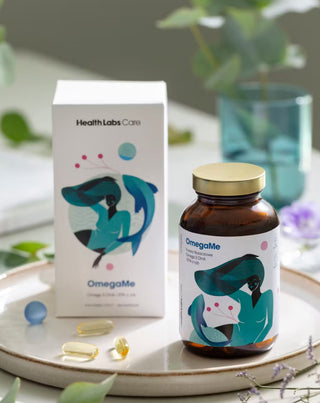 Nahrungsergänzungsmittel mit Omega-3-Fettsäuren EPA und DHA aus Fisch OmegaMe Health Labs Care 120 Kapseln - 2