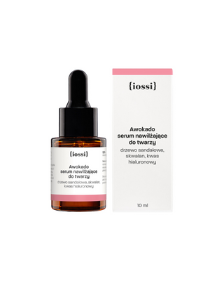 Gesichtsserum mit Avocado-Squalan und Vitamin E zur Wiederherstellung der Hautelastizität 10 ml Iossi - 2