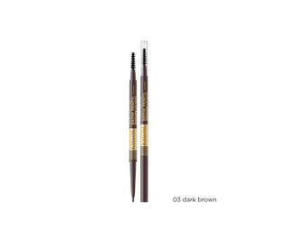 Ultrapräziser Augenbrauen-Modellierstift Nr. 03 dunkelbraun Micro Precise Brow Pencil Eveline - 1