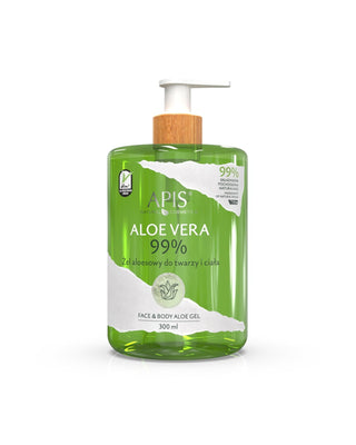 Natürliches Aloe-Gel für Gesicht und Körper Aloe Vera 99% Apis - 1