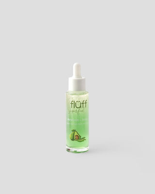 Fluff Aloe Avocado Gesichtsserum mit Vitaminen und Hyaluronsäure - 1