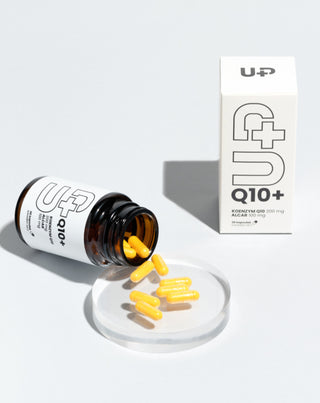 UP Q10+ Nahrungsergänzungsmittel Coenzym Q10 mit Acetyl-L-Carnitin 30 Kapseln UP Health Pharma - 2