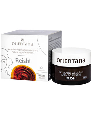 Natürliche vegane Gesichtscreme für den Tag mit Reishi-Pilzen Orientana - 2