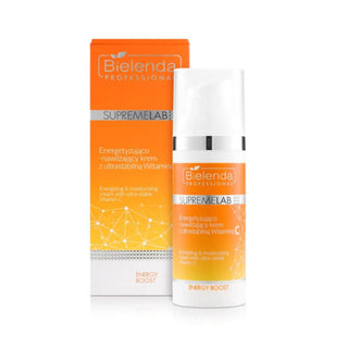 Energiespendende und feuchtigkeitsspendende Creme mit stabilem Vitamin C Supremelab Energy Boost Bielenda - 1