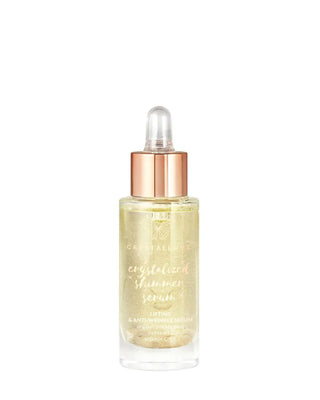 Gesichtsserum mit Bergkristall und Kaktusfeige - Clear Quartz Shimmer Serum Crystallove - 3