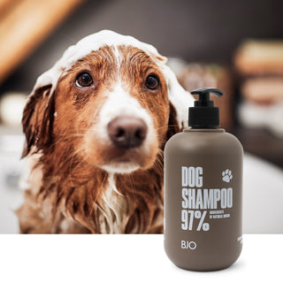 Hundeshampoo mit natürlichen Extrakten und Aminosäurekomplex für alle Fellarten Bjo - 2