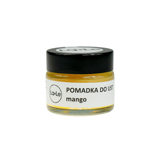 Pomadka nawilżająca do ust mango na bazie masła shea La-Le - 1