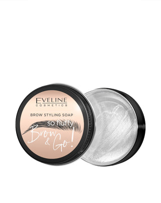 Vegane Augenbrauen-Styling-Seife So fluffy Brow&Go Eveline - 1