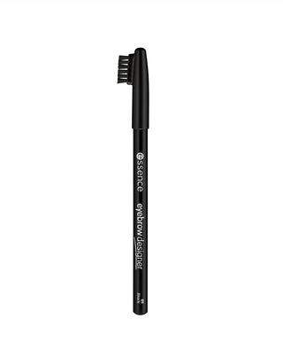 Schwarzer Augenbrauenstift mit praktischer Bürste Eyebrow DESIGNER 01 Essence - 2