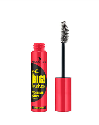 Groß! Verdichtende und schwungvolle Mascara Wimpern Volumen Curl Essence - 2