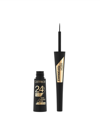 Eyeliner 24h Brush Liner in Ultra Black 010 Catrice - 2