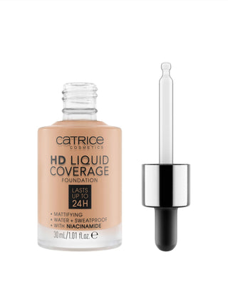 HD Liquid Coverage 24h Warm Beige 040 Catrice - 2