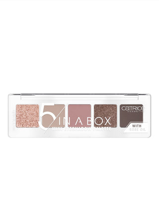 5 In A Box Mini-Lidschattenpalette im Soft Rose Look 020 Catrice - 1