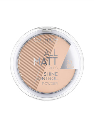 Mattierendes Puder All Matt Plus Shine Control Farbe Warm Beige 030 Catrice - 1