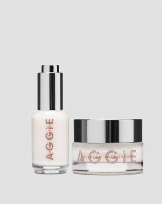 Aggie Collagen Gesichtscreme und Augenserum zur Reduzierung von Zeichen der Hautalterung - 1