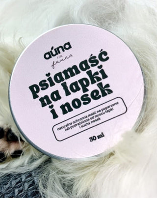 auna For Fauna Natürliche Schutzsalbe für Pfoten und trockene Nase, 30 ml - 2