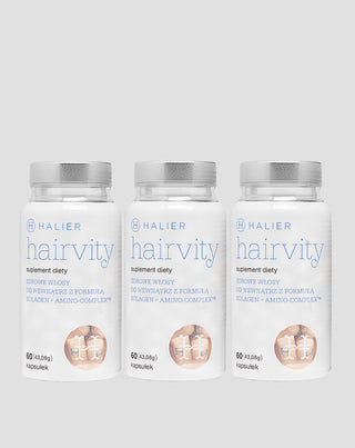 Tabletten gegen Haarausfall und Haarwachstum für Frauen Hairvity Halier 180 Kapseln - 1