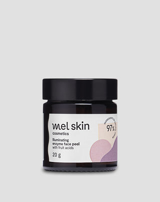 Mel Skin Illuminating Enzympeeling für das Gesicht mit Fruchtsäuren - 1