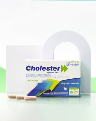 Kapseln, die helfen, den Cholesterinspiegel auf dem richtigen Niveau zu halten Cholester GardenPharm 30 Kapseln - 2