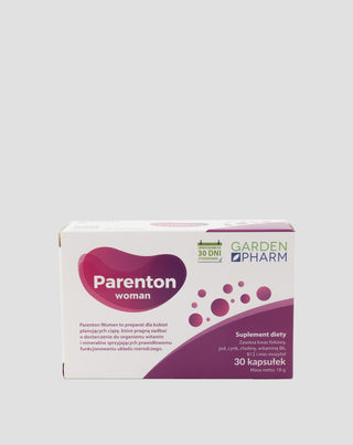 Parenton Woman Nahrungsergänzungsmittel für Frauen, die eine Schwangerschaft planen GardenPharm 30 Kapseln - 1