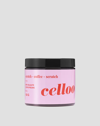 Celloo Körperpeeling mit Kaffee und natürlichen Ölen zur Reduzierung von Cellulite und Dehnungsstreifen - 1